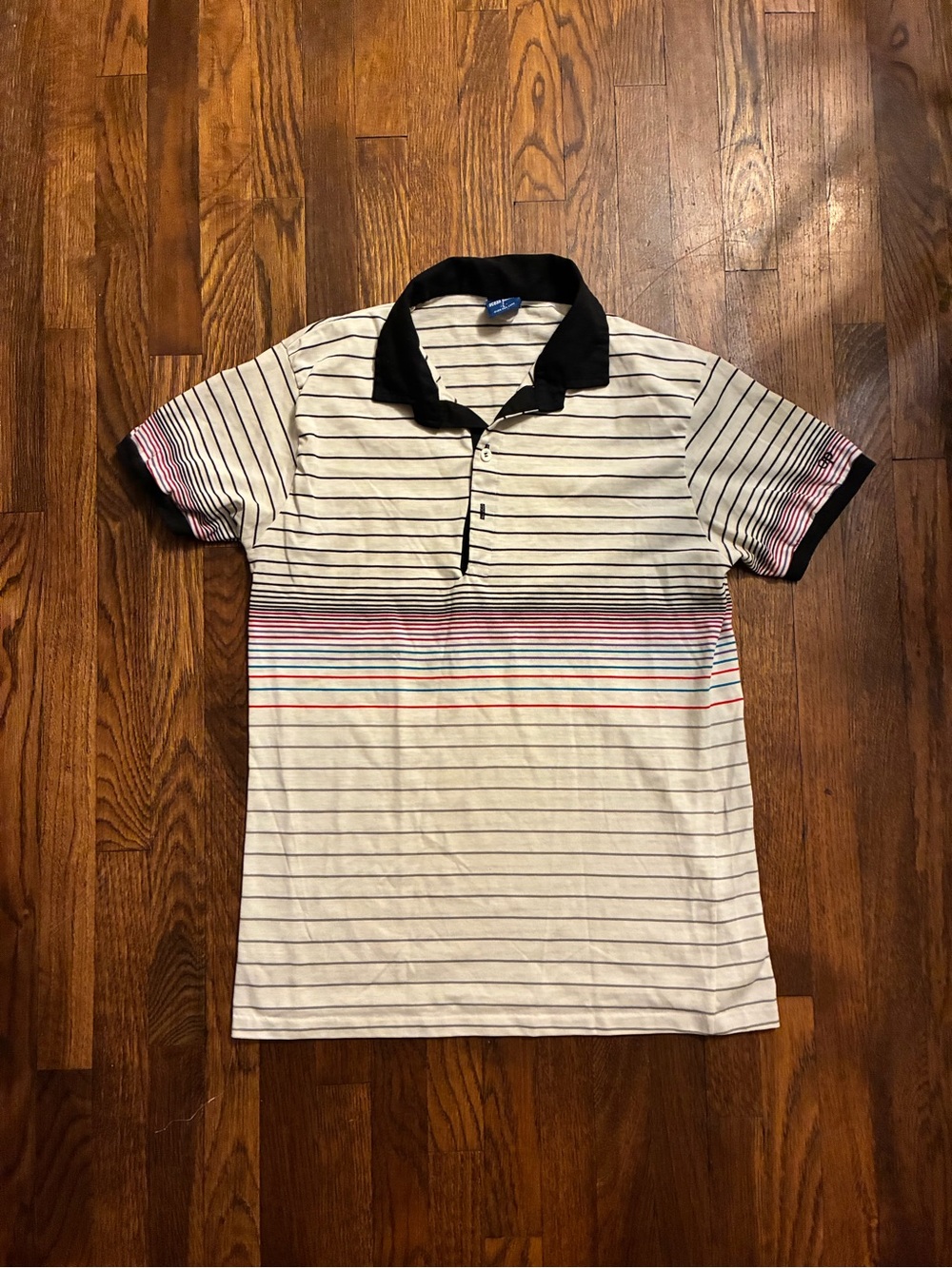 Vintage Ocean Pacific striped polo shirt size large